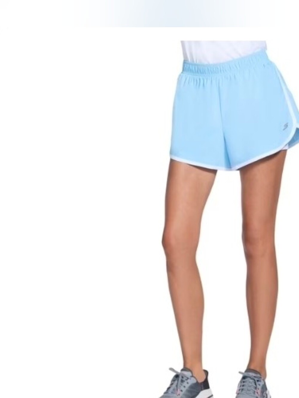 Skechers Women’s Performance  Athletic Shorts with White Trim